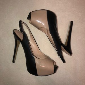 Jessic Simpson - Princess Heel - Nude & Black